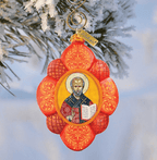 Saint Nick Sculpted Hand-Painted Christmas Ornament by G. DeBrekht - Nativity Holiday Decor - 610833 - Che Cose Belle