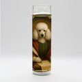 Saint Poodle Renaissance Dog Candle - Che Cose Belle