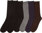 Sakkas Men's Cotton Blend Ribbed Dress Socks - Che Cose Belle