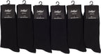 Sakkas Men's Cotton Blend Ribbed Dress Socks - Che Cose Belle