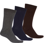 Sakkas Men's Cotton Blend Ribbed Dress Socks - Che Cose Belle
