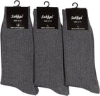 Sakkas Men's Cotton Blend Ribbed Dress Socks - Che Cose Belle