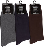 Sakkas Men's Cotton Blend Ribbed Dress Socks - Che Cose Belle