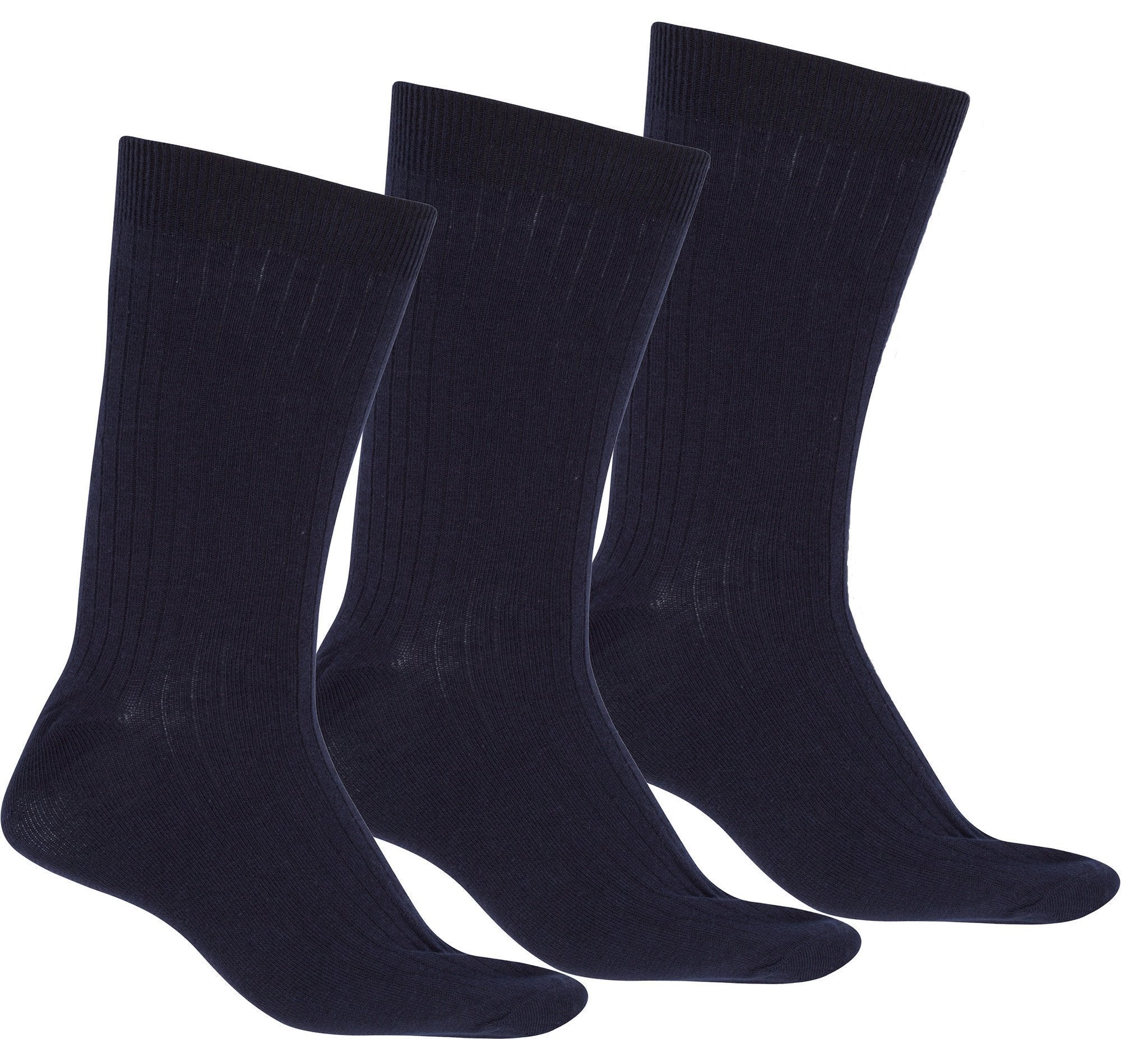 Sakkas Men's Cotton Blend Ribbed Dress Socks - Che Cose Belle