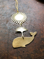 Salish Whale Ornament - Che Cose Belle