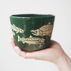 Salmon Bowl, Farmhouse Collection Handmade Pottery - Che Cose Belle
