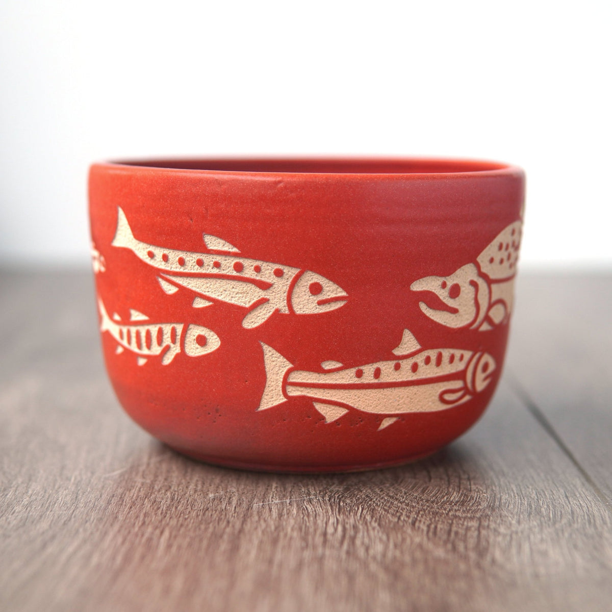 Salmon Bowl, Farmhouse Collection Handmade Pottery - Che Cose Belle