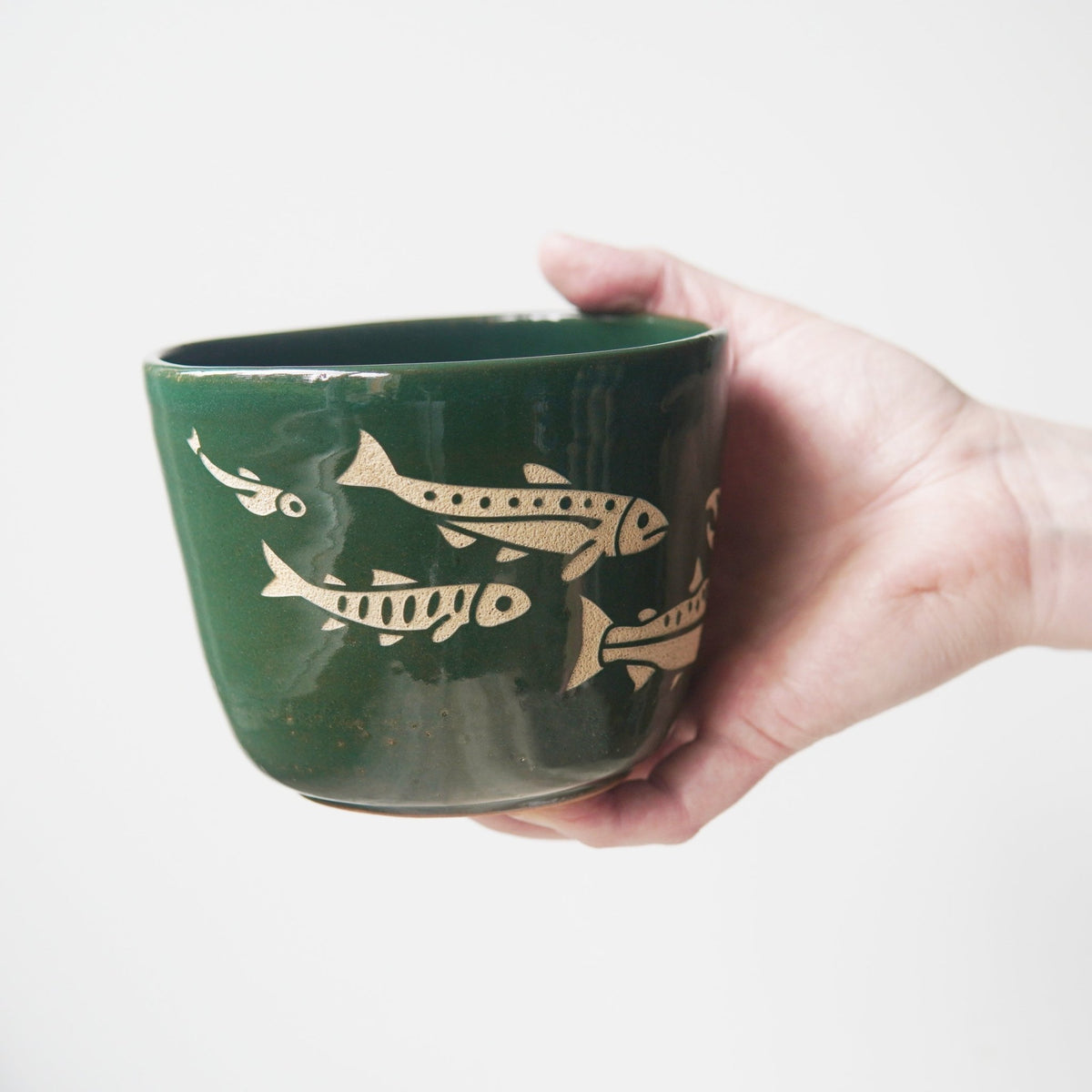 Salmon Bowl, Farmhouse Collection Handmade Pottery - Che Cose Belle