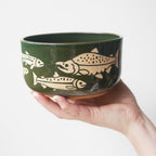 Salmon Bowl, Farmhouse Collection Handmade Pottery - Che Cose Belle