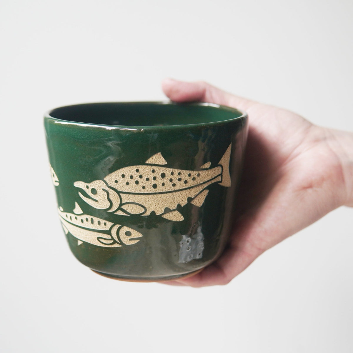 Salmon Bowl, Farmhouse Collection Handmade Pottery - Che Cose Belle