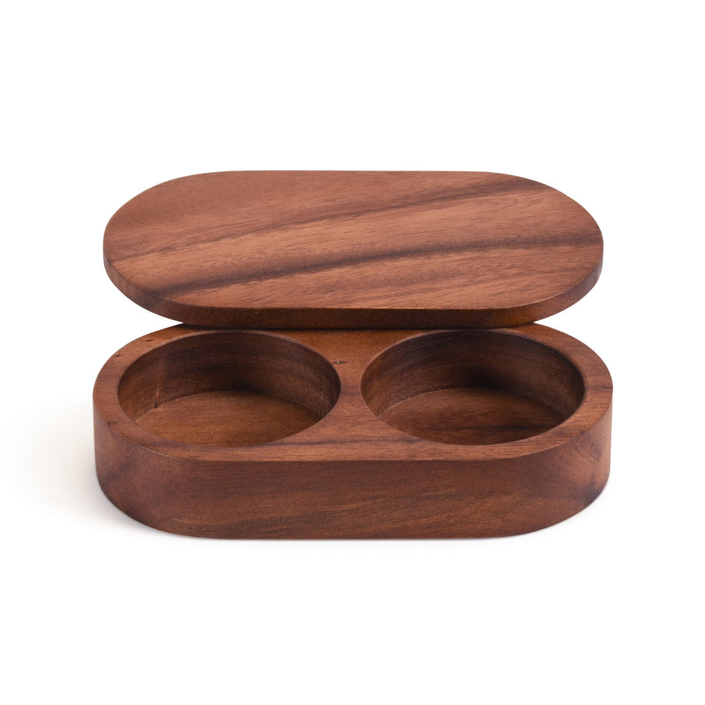 Salt & Pepper Pinch Pot w/ Cover - Che Cose Belle