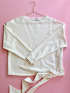 SALUA Side Tie Pullover - Che Cose Belle