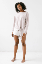 SALUA Side Tie Pullover - Che Cose Belle