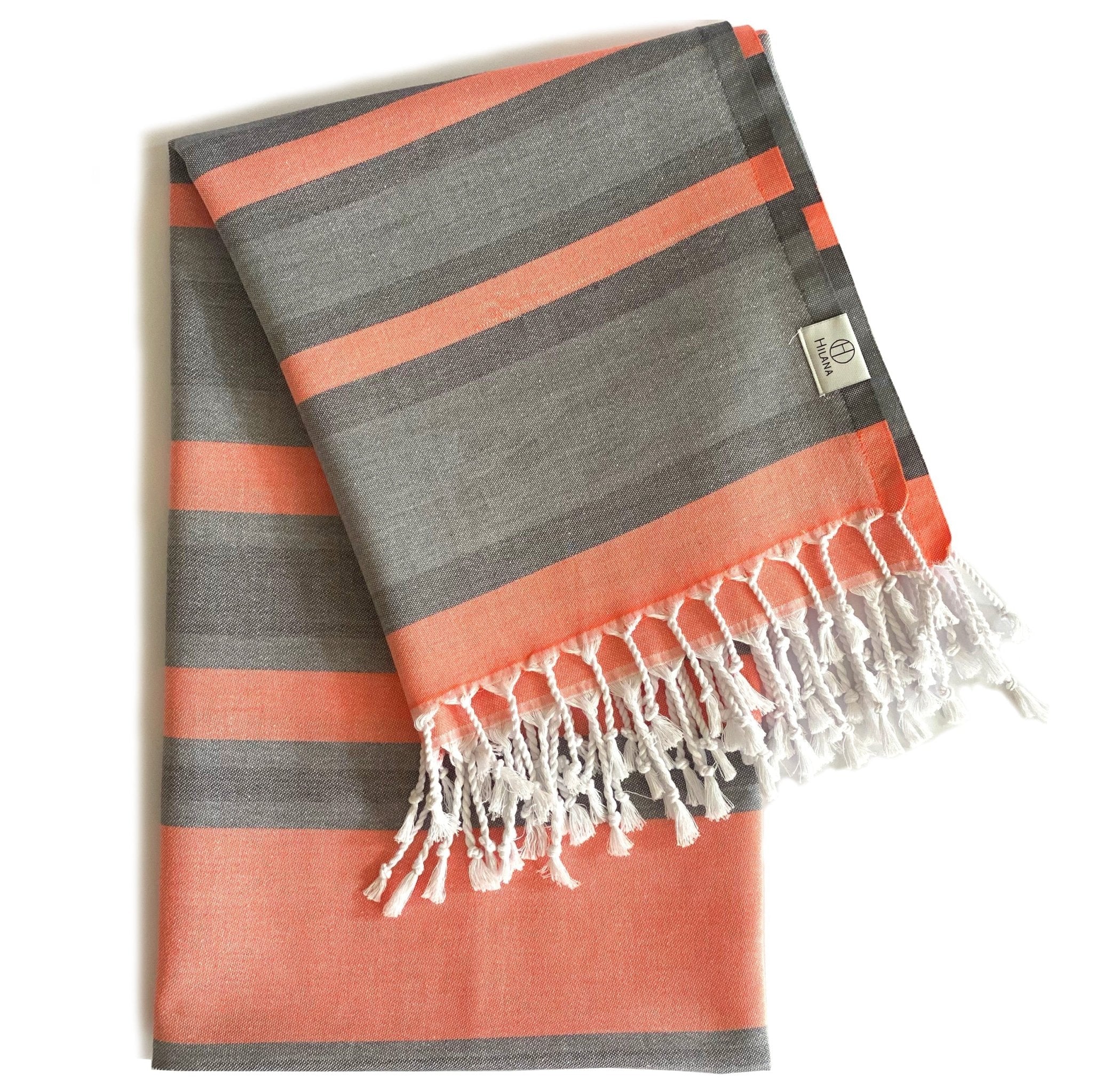 Samara Gray - Orange Turkish Towel - Che Cose Belle