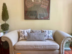 Samburu Charcoal Lumbar Pillow Cover - Che Cose Belle
