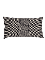 Samburu Charcoal Lumbar Pillow Cover - Che Cose Belle