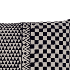Samburu Charcoal Petit Lumbar Pillow Cover - Che Cose Belle