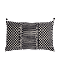 Samburu Charcoal Petit Lumbar Pillow Cover - Che Cose Belle