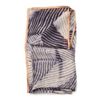 Samu Hand Crafted Shibori Print Silk Chiffon Sqaure Scarf - Che Cose Belle