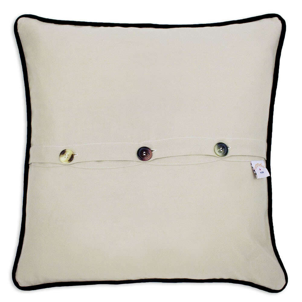 San Francisco City Hand-Embroidered Pillow by CatStudio - Che Cose Belle