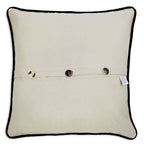 San Francisco City Hand-Embroidered Pillow by CatStudio - Che Cose Belle