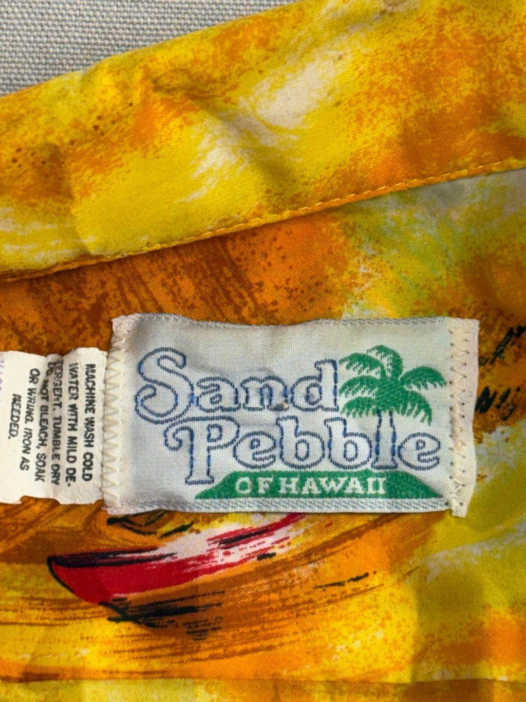 Sand Pebble Mens Hawaiian Shirt Surfing Made in Hawaii Shirt - Che Cose Belle