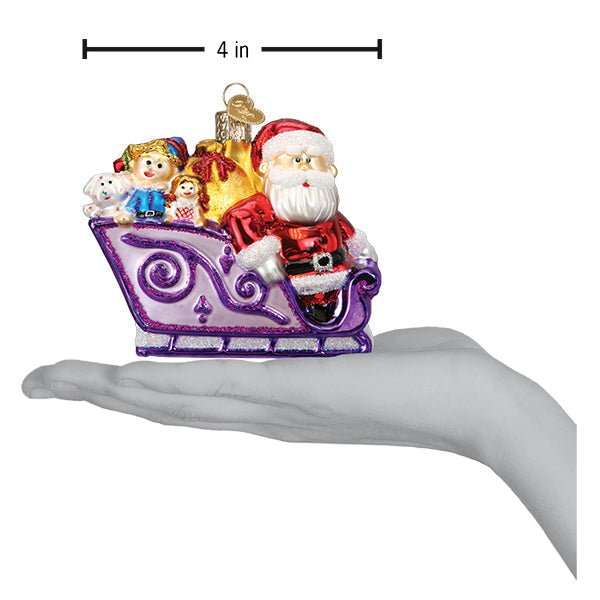 Santa And Friends Ornament - Che Cose Belle