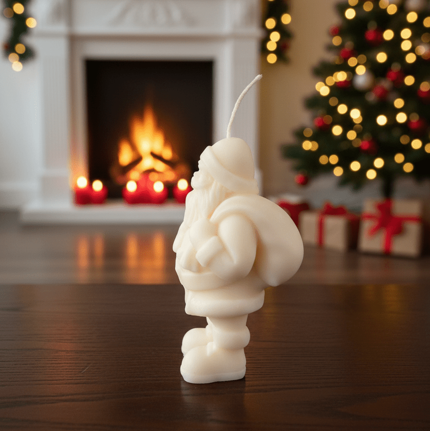 Santa Candles | Holiday Decor - Che Cose Belle