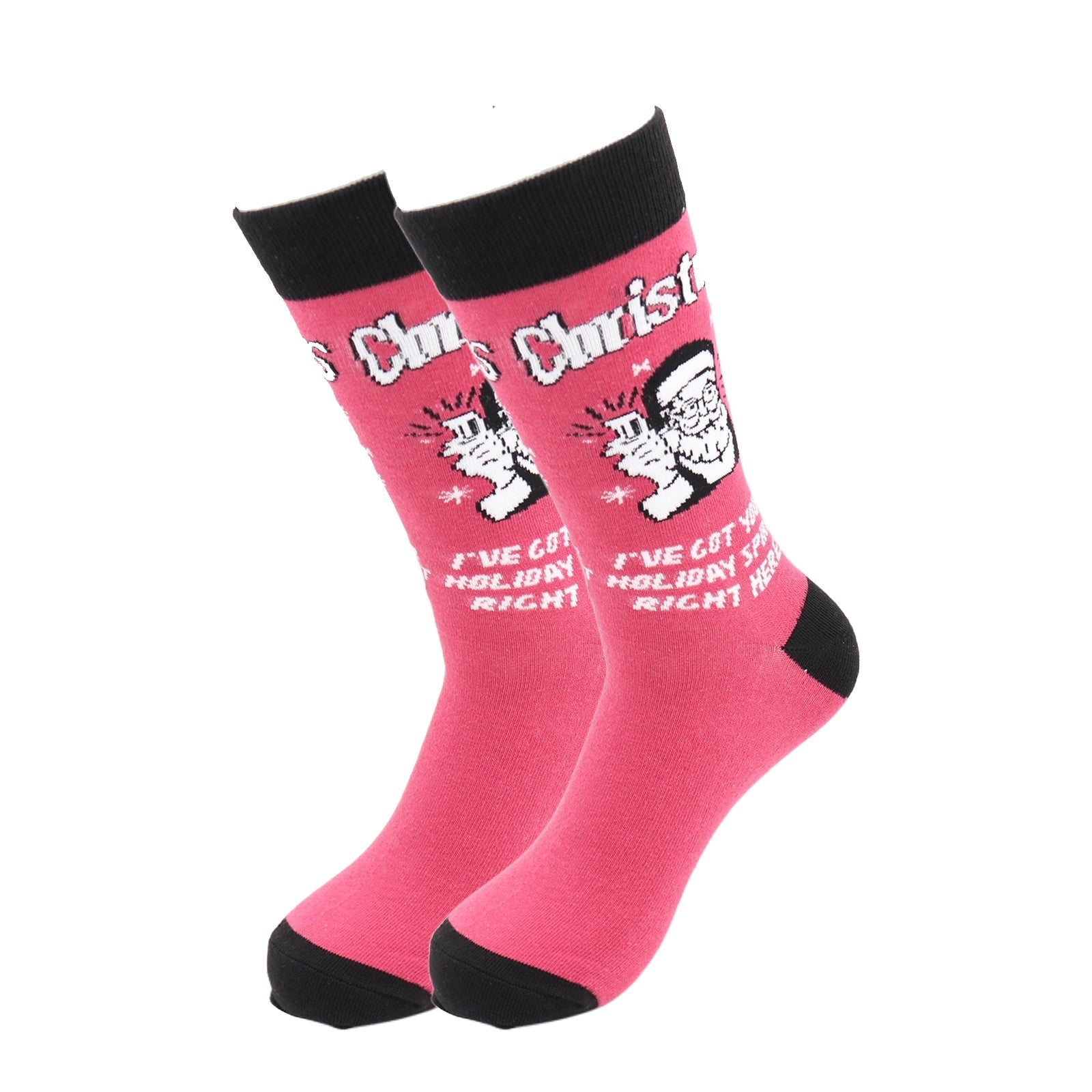 Santa Claus Holiday Socks - Comfy Cotton for Men & Women - Che Cose Belle