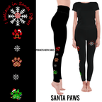 Santa Paws Leggings with Pockets - Che Cose Belle