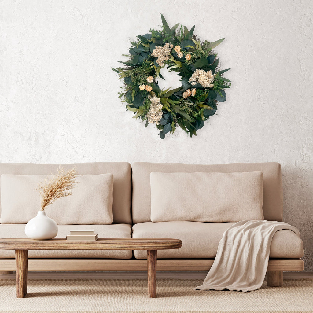 Santa Rose Wreath - Che Cose Belle