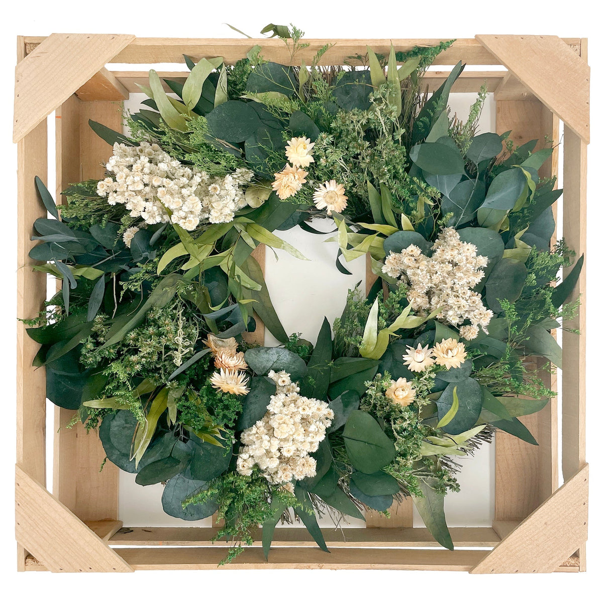 Santa Rose Wreath - Che Cose Belle
