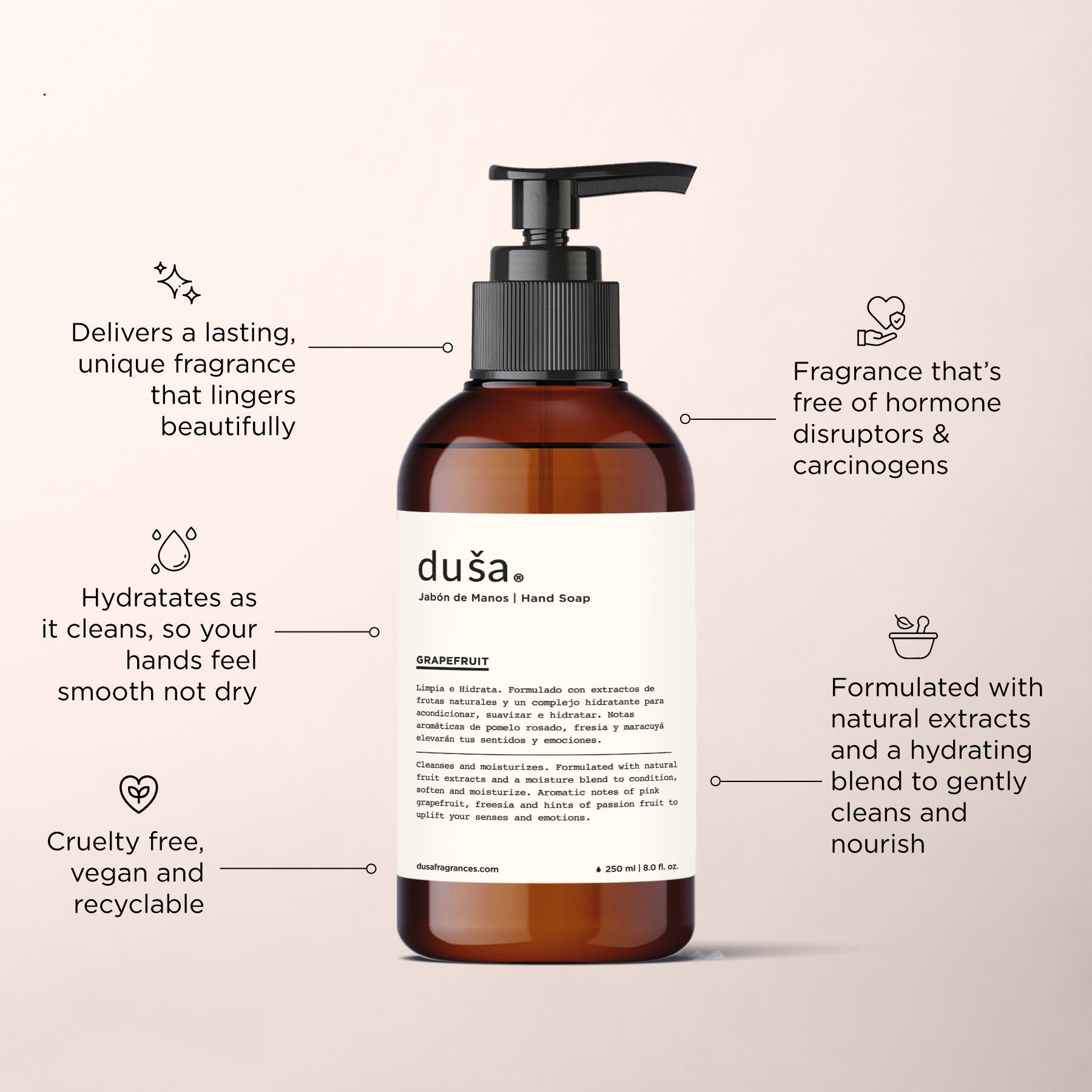 SANTAL - 8 FL OZ HAND CREAM - Che Cose Belle