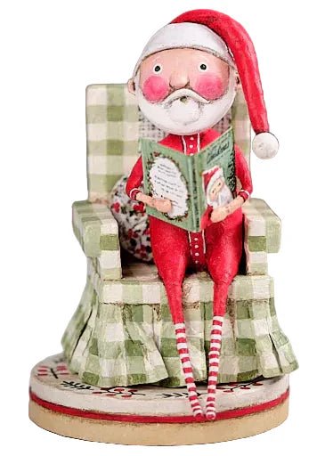 Santa's Christmas Story Figurine by Lori Mitchell *NEW* SHIPS AUGUST - Che Cose Belle