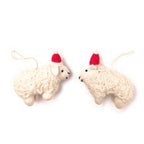 Santa's Sheep - Set of 2 - Che Cose Belle