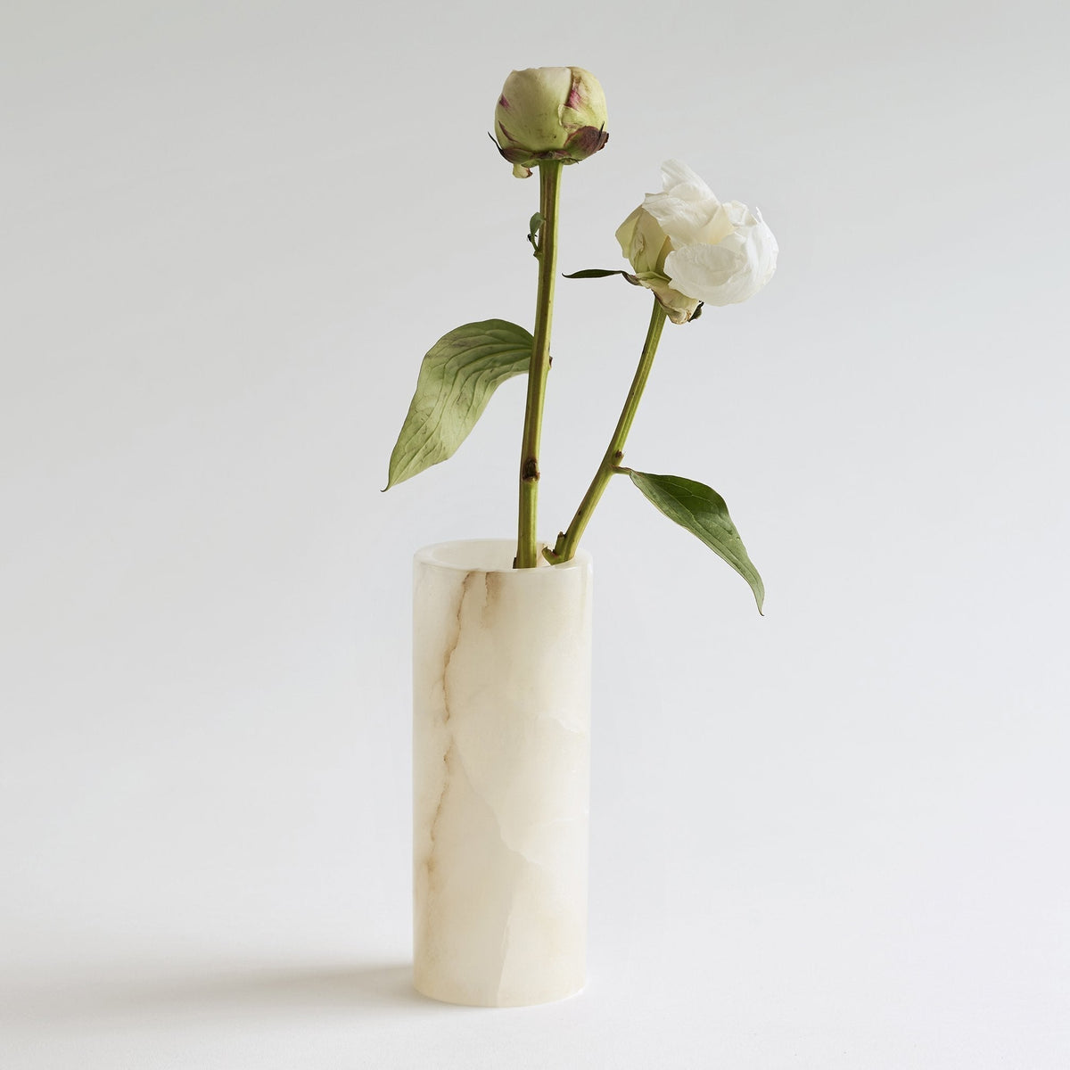Santo Alabaster Narrow Vase - Che Cose Belle