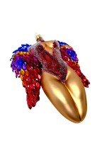 Saphira Winged Angel Sculpture Glass Ornament - Che Cose Belle