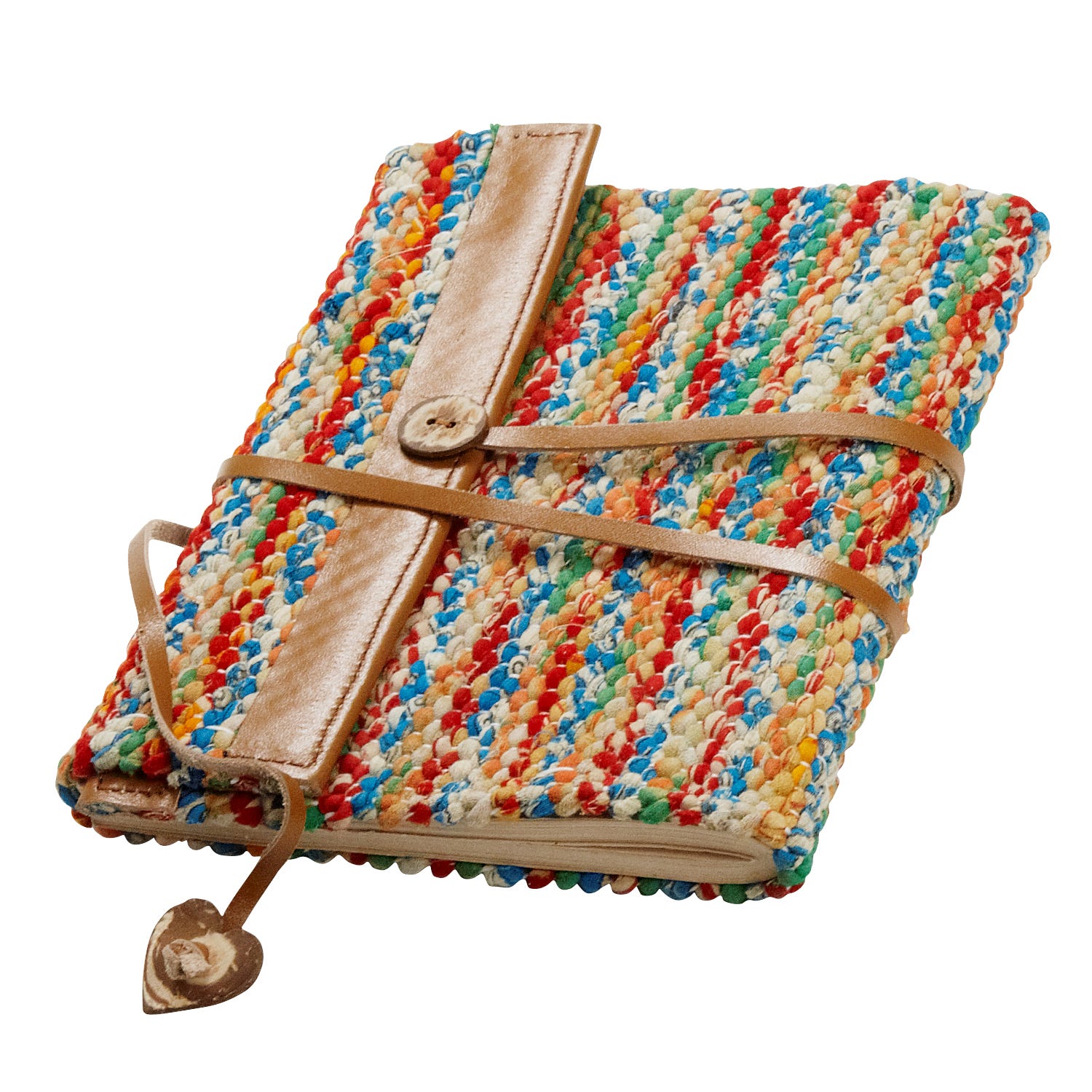 Sari & Leather Travel Journal - Che Cose Belle