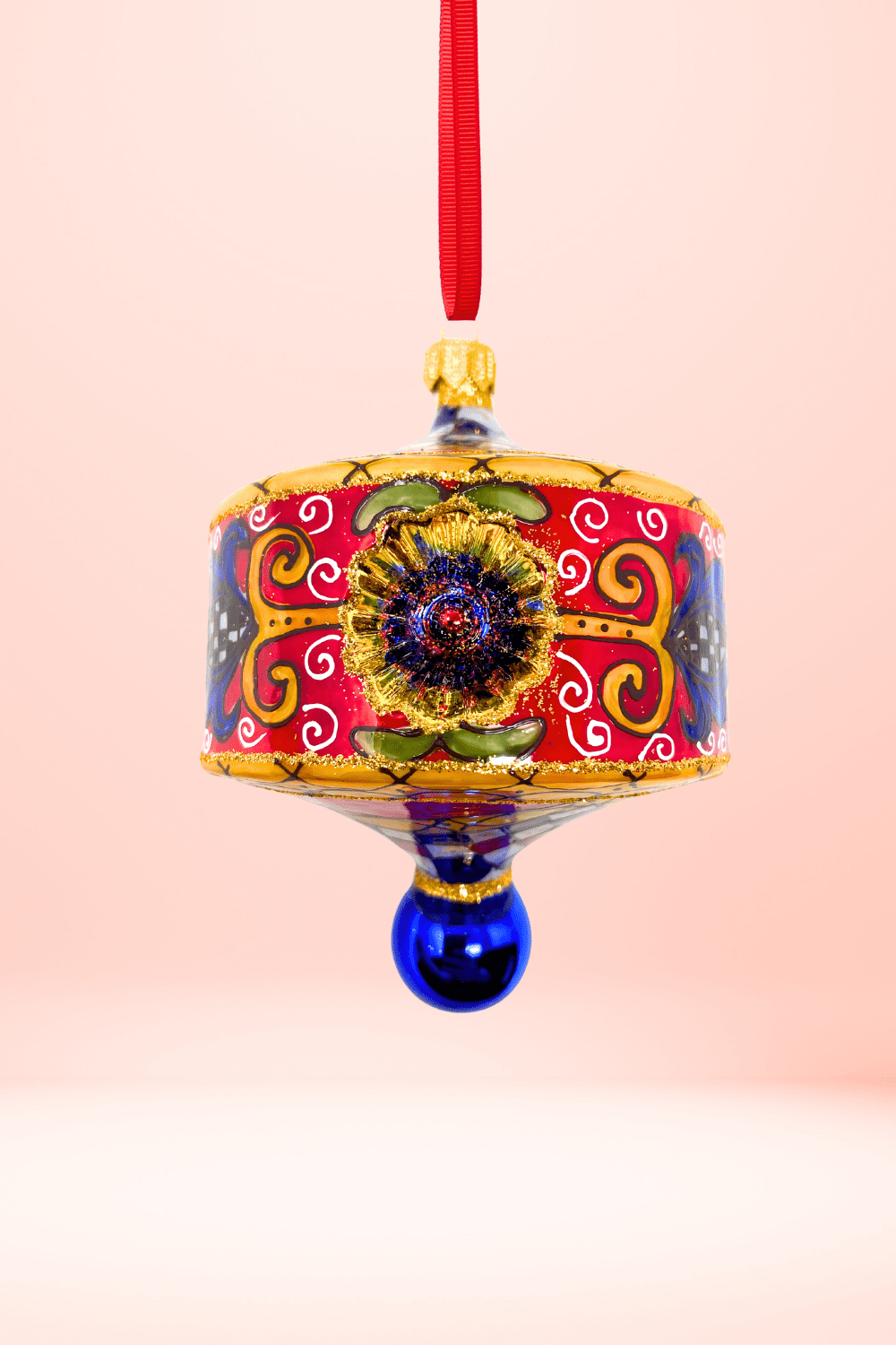 Scacchiera Lantern Glass Christmas Ornament - Che Cose Belle