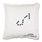 Scorpio Astrology Hand-Embroidered Pillow by Cat Studio - Che Cose Belle