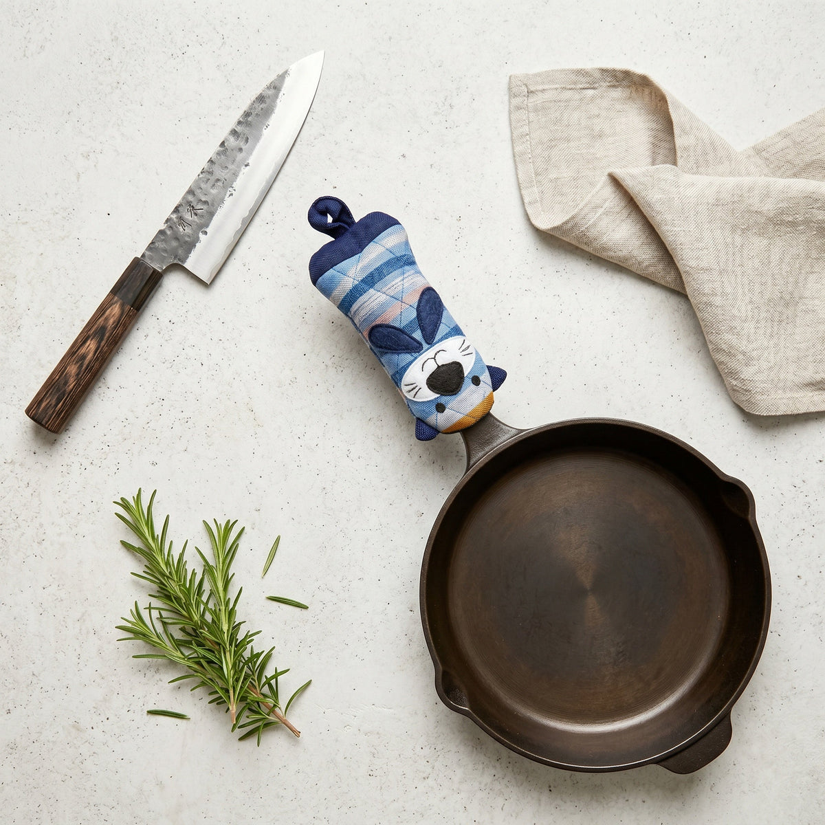 Sea Otter Skillet Handle Holder - Che Cose Belle