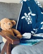 Sea Turtle Dream Baby Blanket - Che Cose Belle