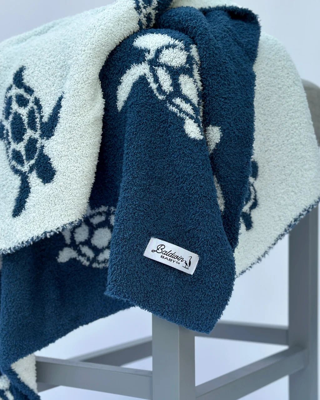 Sea Turtle Dream Baby Blanket - Che Cose Belle