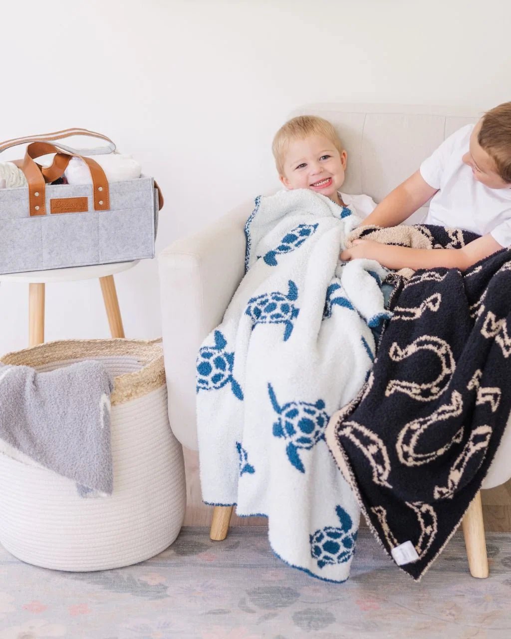Sea Turtle Dream Baby Blanket - Che Cose Belle