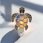 Sea Turtle Night Light - Stained Glass - Inspired Turtle Nightlight – LED Accent Light - Che Cose Belle