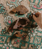 Sea Turtle Puzzle Box - Sustainably Sourced Hand Carved Wood - Che Cose Belle