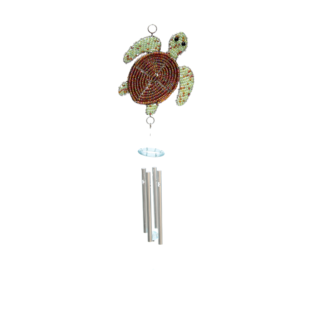 Sea Turtle Wind Chime, Sm (Set of 3) - Che Cose Belle