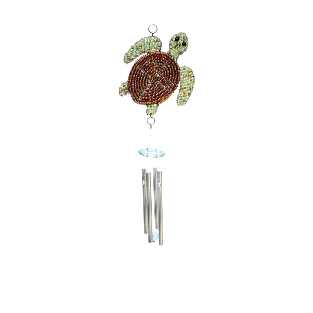 Sea Turtle Wind Chime, Sm (Set of 3) - Che Cose Belle