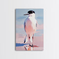 Seabird, Coastal Wildlife Art, Framed Canvas Print, Beach House Wall Decor, Nature Painting, Modern Home Aesthetic, Ocean Inspired - Che Cose Belle