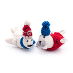 Seal and Walrus Eco Ornaments - Set of 2 - Che Cose Belle